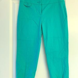 Teal Loft ankle pants